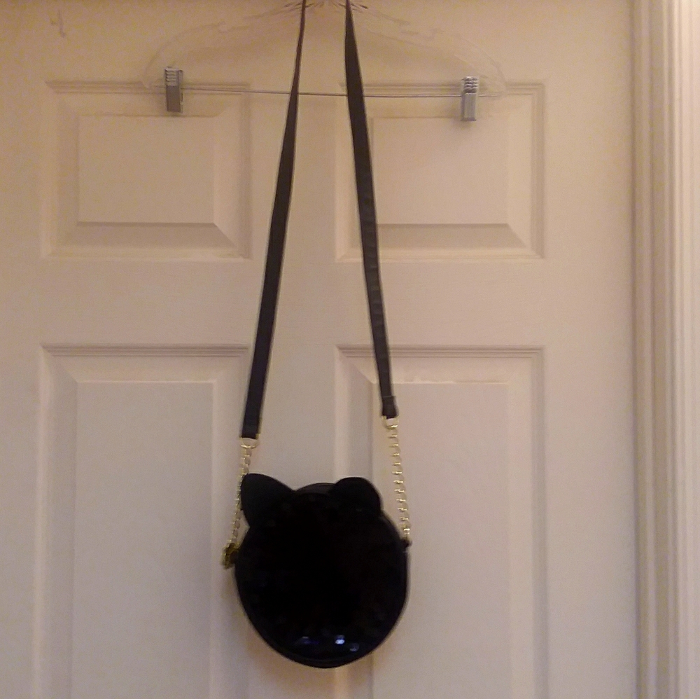 Betsy Johnson Cat Crossbody Bag